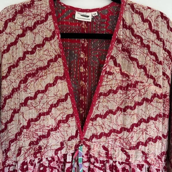 Renew Vintage Kantha Luna Dress - Picture 3 of 3